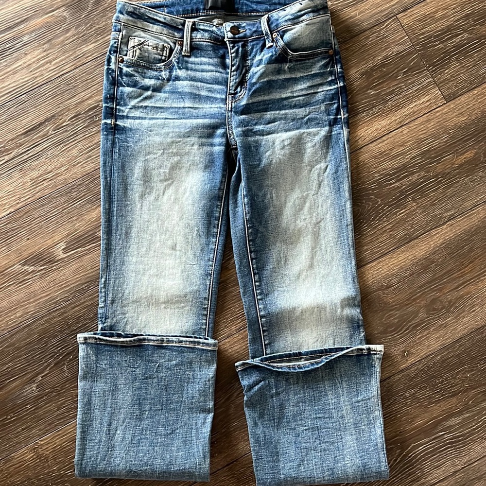 Buckle black jeans